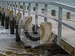 Travemuende at the baltic sea