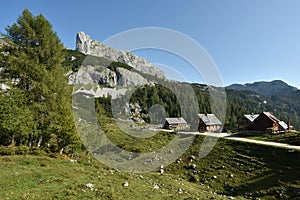 Traweng Hutte & Almrausch Hutte, Sturzhahn, Totesgebirge, Steiermark, Austria