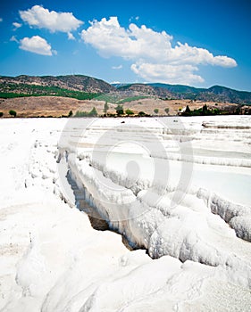 Traventine waterfalls