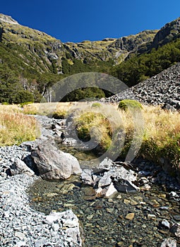 Travers river valley