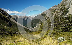 Travers river valley