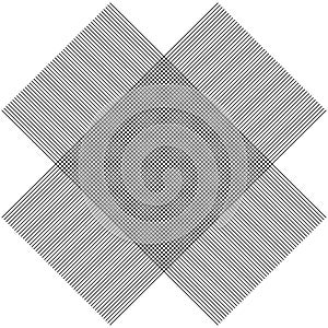 Traverse, traversal lines abstract geometric vector element