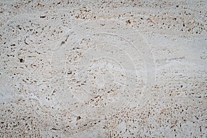 Travertin marble background, natural stone used as a building and decoration material, texture