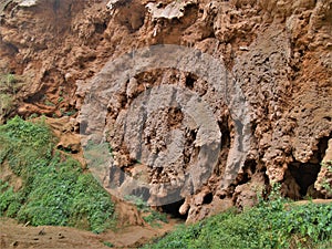 Travertine Cliffs of Havasu Falls