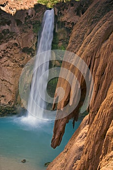 Travertine Rocks and Mooney Falls