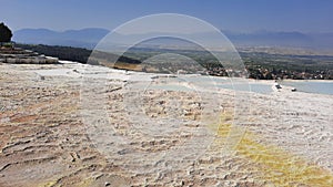 Travertine terraces in Heliopolis