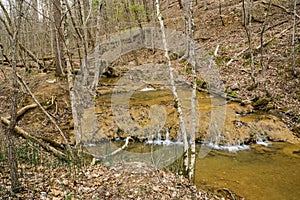 Travertine Waterfall Formation - 2