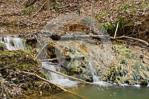 Travertine Waterfall Formation - 3