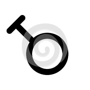 Travesti sign black vector icon photo