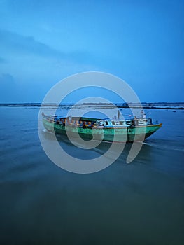 Trawler Boat at River Padma