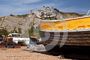 Trawler hastings fishing