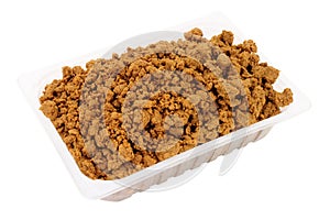 Tray Of Mycoprotein Meat Mince Substitute