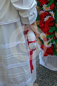 The Trays Festival, Tomar. Festa dos Tabuleiros. photo