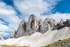 The Tre Cime di Lavaredo