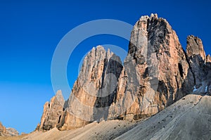 Tre Cime di Lavaredo, Dolomite Alps photo