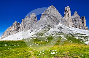 Tre Cime di Lavaredo, Dolomites, Alps