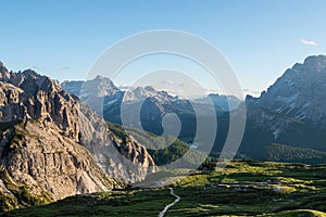 Tre Cime di Lavaredo. Dolomites alps. Italy