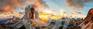 Tre Cime di Lavaredo, Dolomites photo