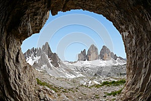 Tre cime di Lavaredo with Paternkofel