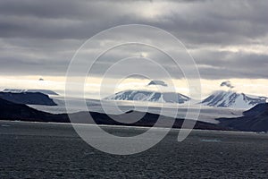 Tre Kronor, Kongsfjord, Ny Alesund, Svalbard, Norway