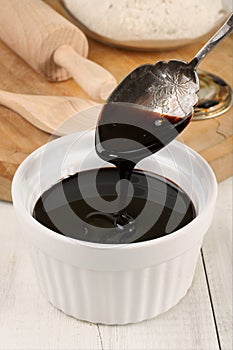 Black Treacle or molasses