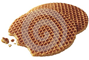 Treacle waffle