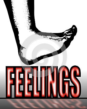 Treading on feelings photo