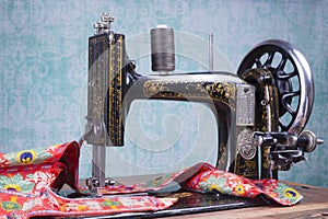 Treadle sewing machine
