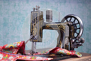 Treadle sewing machine