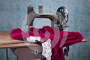 Treadle sewing machine