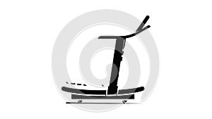 Treadmill icon animation