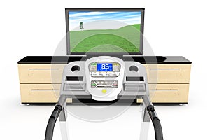 Treadmill Machins with TV