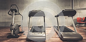 Treadmills exercise machines