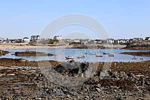 Trearddur Bay, Anglesey, Wales. Low Tide.