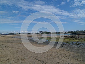 Trearddur Bay Lanscape at Low Tide