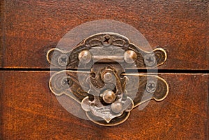 Treasure chest latch