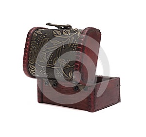 Treasure chest of pirates. Gift box.