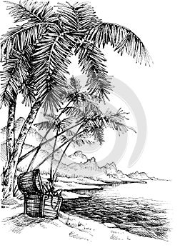 Treasure island sketch