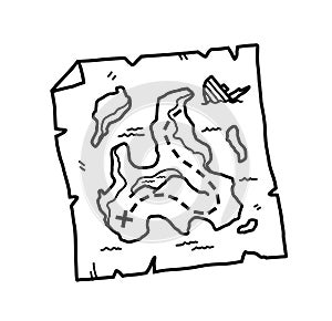 Treasure Map Doodle