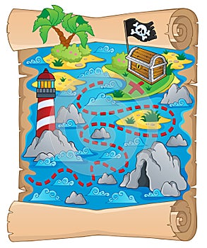 Treasure map theme image 5