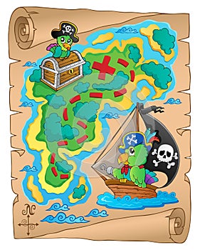 Treasure map theme image 8