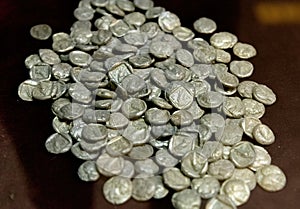 Treasure of silver coins - tetradrachms