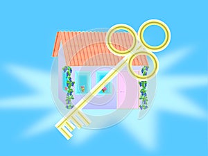 A treasured key to a dream home