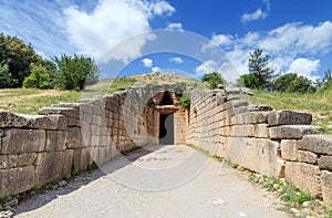 Treasury of Atreus, Mycenae, Greece