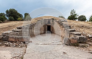 Treasury of Atreus Tomb of Agamemnon Mycenae Greec