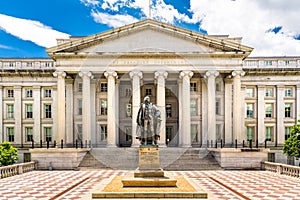 The Treasury Building in Washington D.C