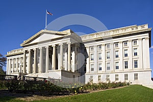 Treasury Department building photo