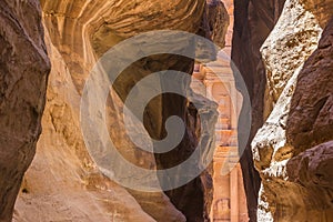 The Treasury Khazneh Monastery Petra