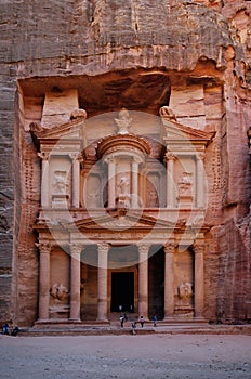 The Treasury, Petra, Jordan photo