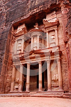 The Treasury, Petra, Jordan photo